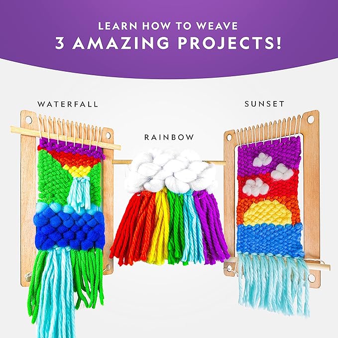 National Geographic Kids Weaving Loom Craft Kit National Geographic Yallatoys