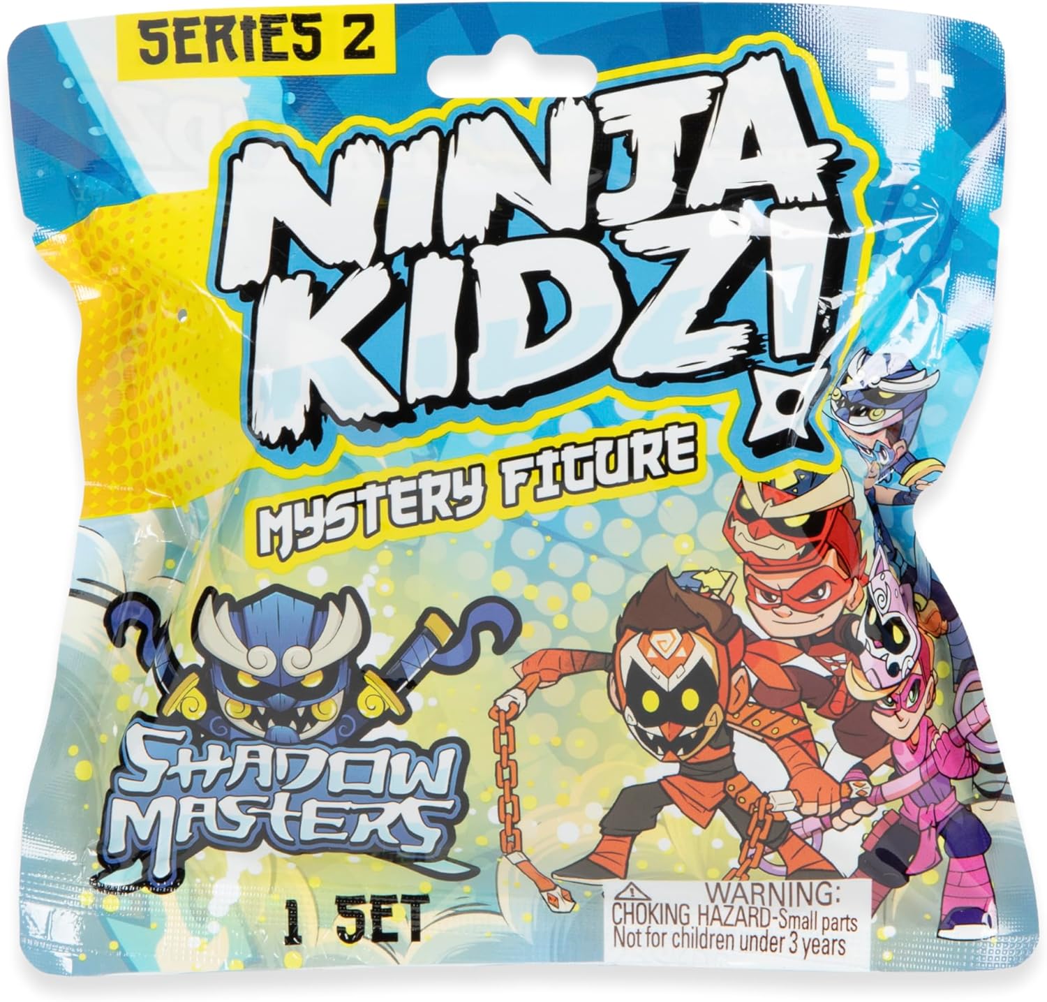 Ninja Kidz Shadow Masters Mystery Figures Series 2 Assorted
