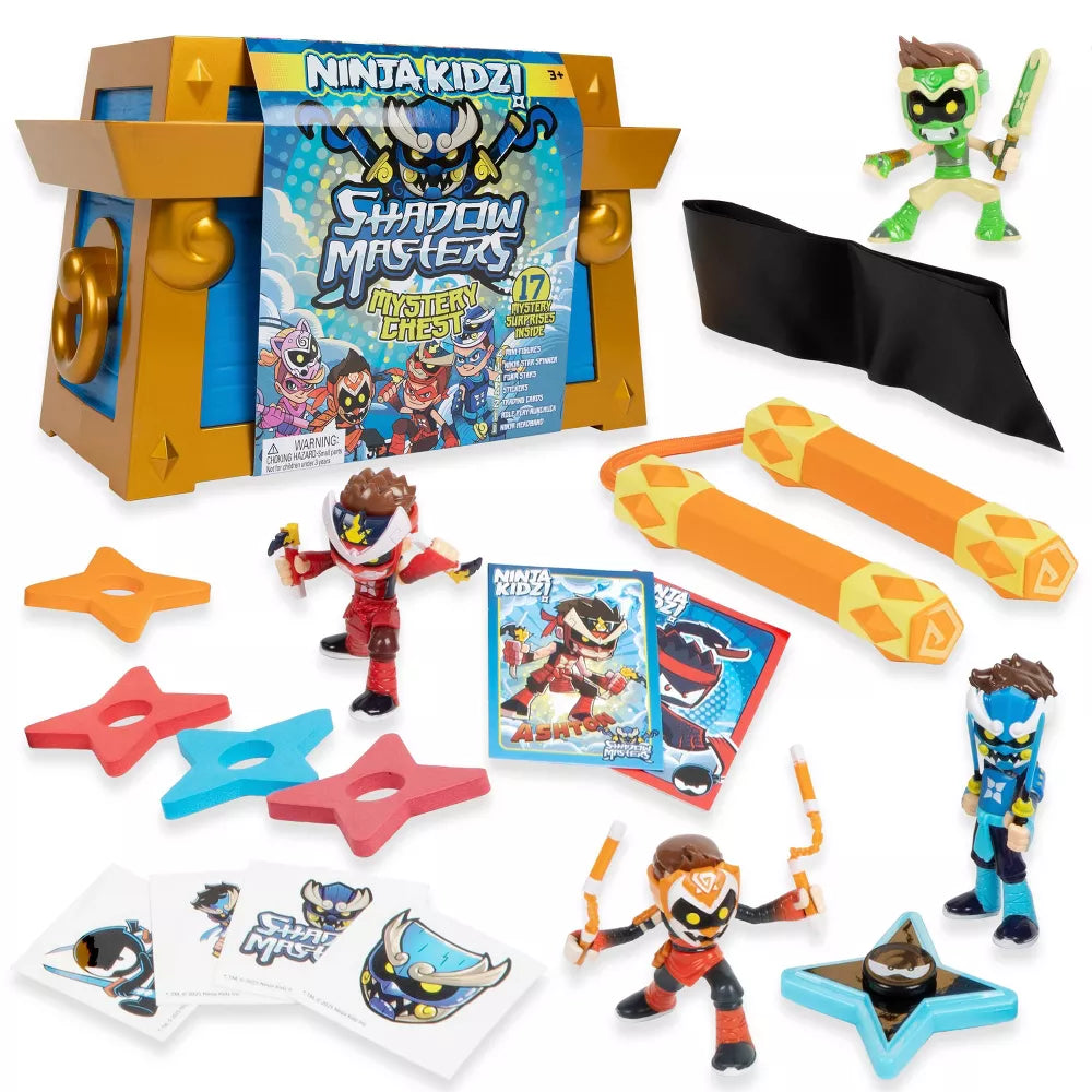 Ninja Kidz Shadow Masters Mystery Chest Assorted