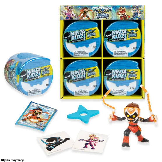 Ninja Kidz Mini Mystery Set Series 2 Assorted