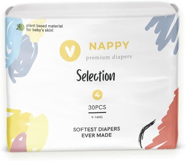 Nappy Premium Pack Size 4 30pcs Nappy Yallatoys