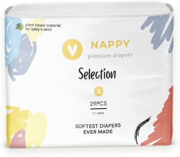 Nappy Premium Pack Size 5 29pcs Nappy Yallatoys