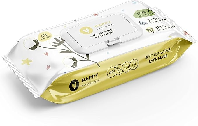 Nappy Premium Water Wipes Nappy Yallatoys