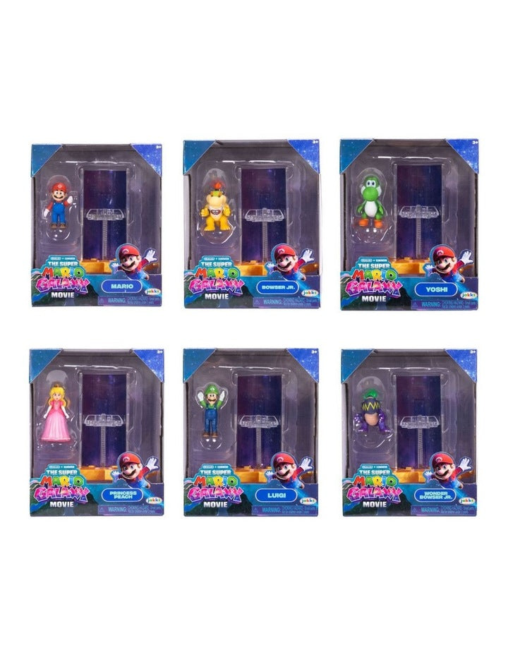 Nintendo Super Mario2 Movie Mini Figure with Feat Accessories Assorted Nintendo Yallatoys