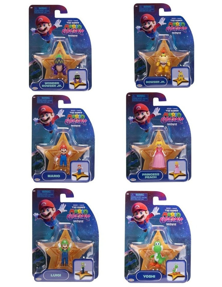 Nintendo Super Mario2 Movie Mini Figure with Accesssory Assorted Nintendo Yallatoys