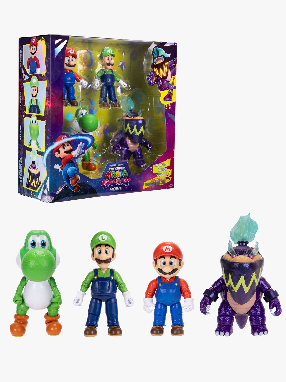 Nintendo Super Mario2 Movie 5inch Figure Multi 4pcs Pack Nintendo Yallatoys