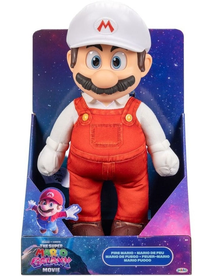 Nintendo Super Mario2 Movie Jumbo Roto Plush Fire Mario Plush Nintendo Yallatoys