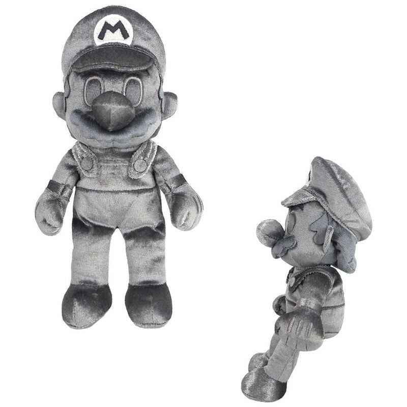 Nintendo Super Mario Metallic Mario 9-Inch Plush Toy