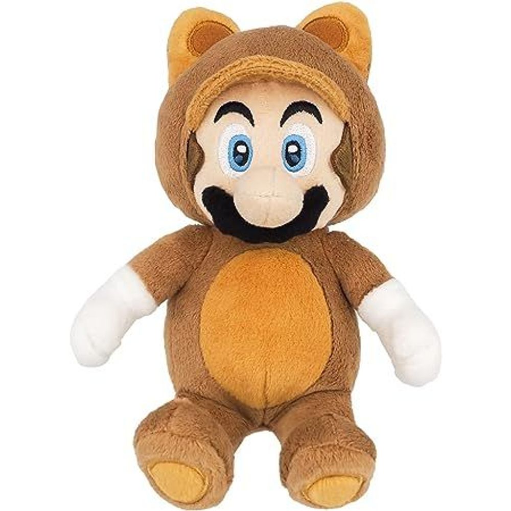 Nintendo Super Mario Tanooki Mario 8-Inch Plush Toy
