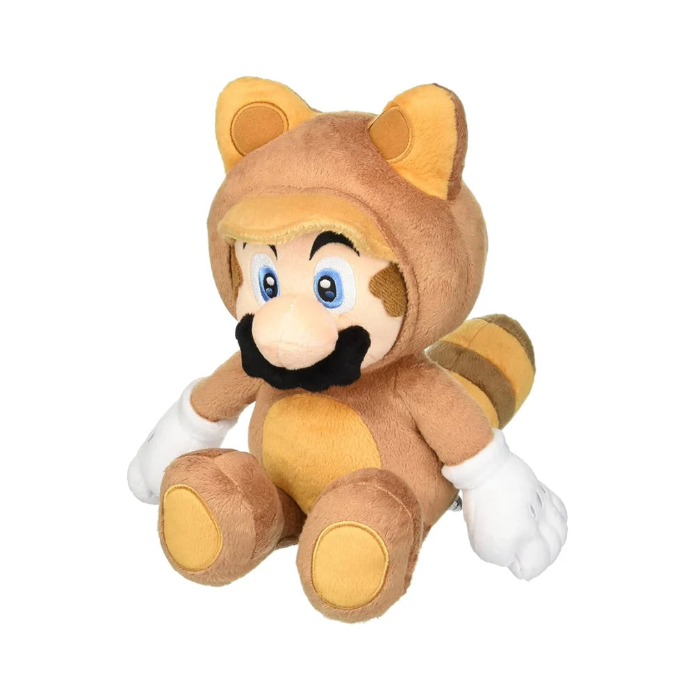 Nintendo Super Mario Tanooki Mario 13-Inch Plush Toy