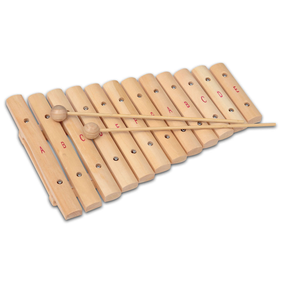 Natural Wood Kids Xylophone Toy