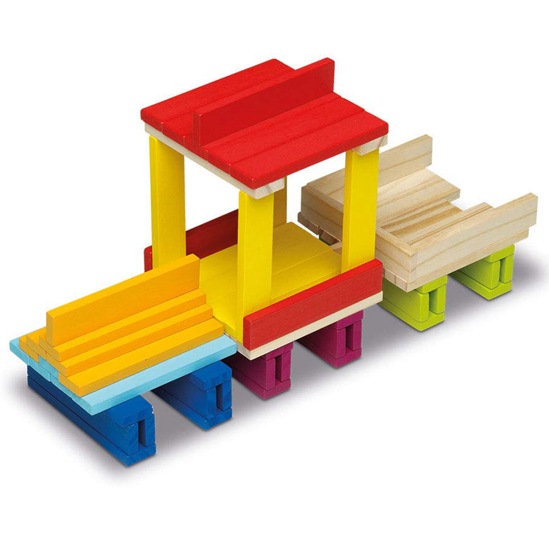 Natural Wood Stacking Plack 70