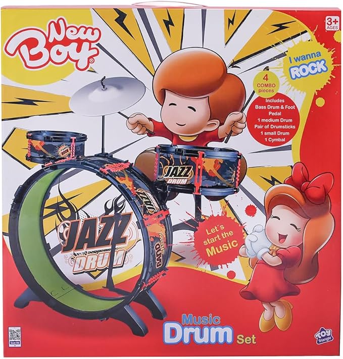 New Boy Music Drum Set