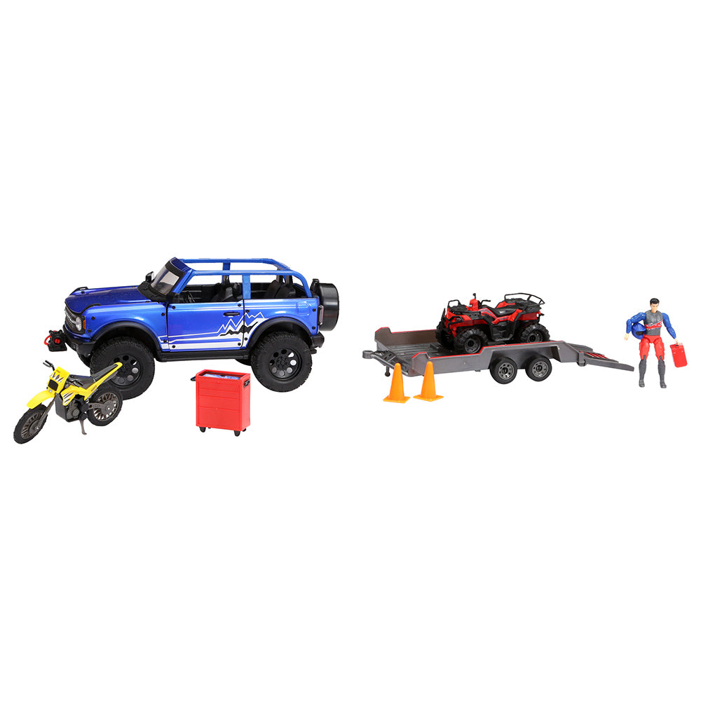 New Bright heavy metal playset