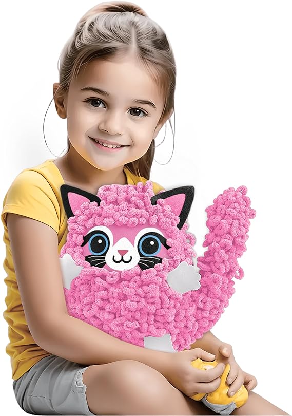New Girl Fluffy Kitty Toy