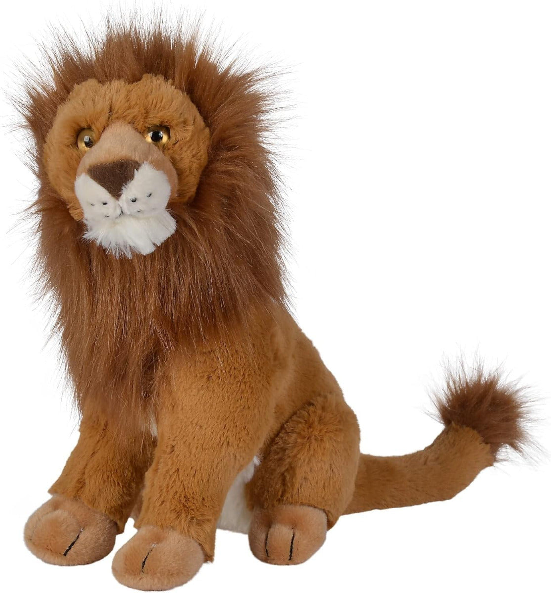 Nicotoy Sitting Lion Plush Cuddly 27cm Brown