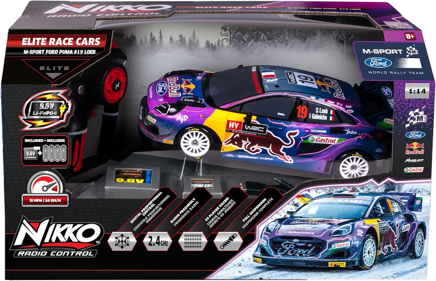 Nikko Ford Puma Elite race car