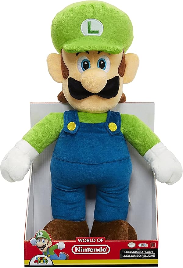 Nintendo Luigi Large Soft Toy