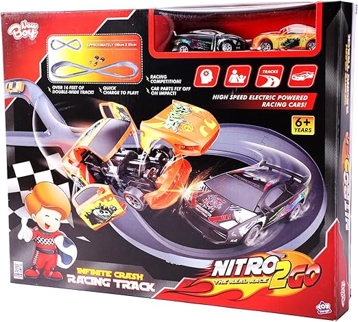 Nitro2Go Racing Crash Playsets