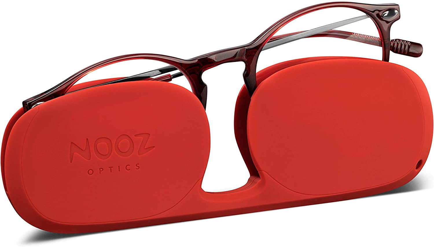Nooz Kids Round Red Glasses