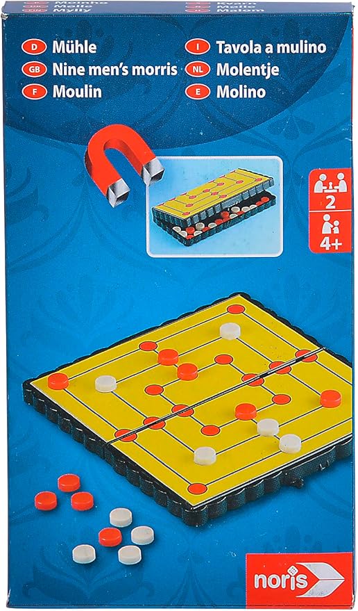 Noris Handheld Magnetic Strategy Game