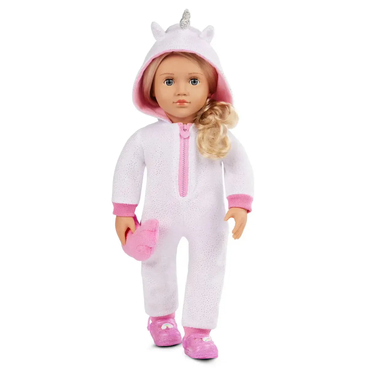 Our Generation Lilian Doll With Unicorn Pajama 18Inch Our Generation Doll Yallatoys