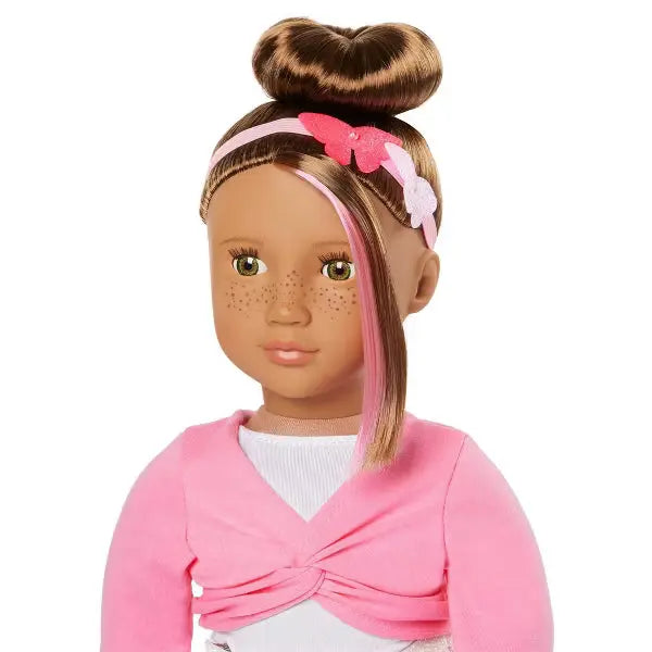 Our Generation Doll With Butterfly Ballet Outfit 18Inch Our Generation Doll Yallatoys