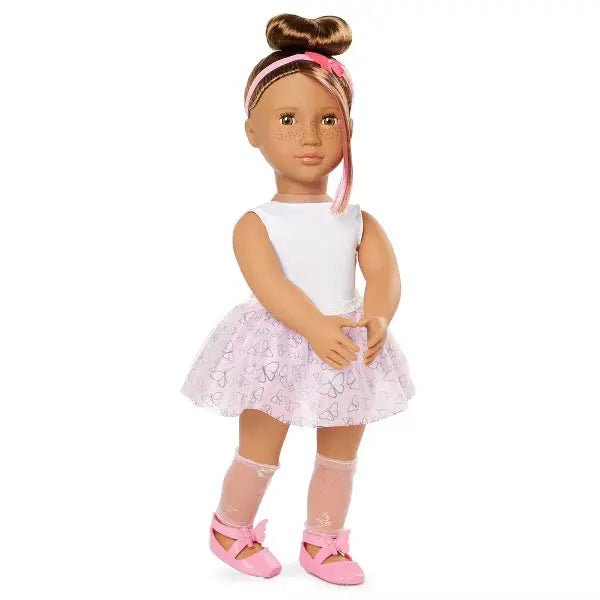 Our Generation Doll With Butterfly Ballet Outfit 18Inch Our Generation Doll Yallatoys