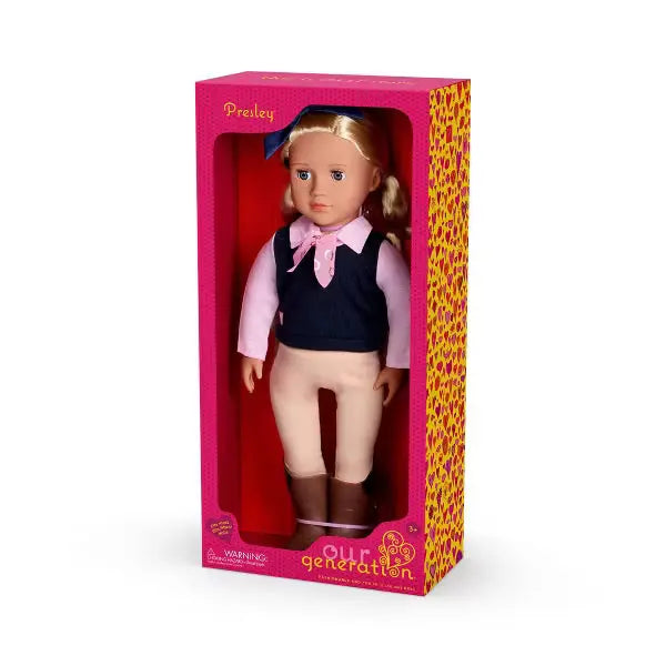 Our Generation Presley Doll in Horse Riding Outfit 18Inch Our Generation Doll Yallatoys