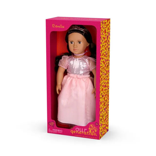 Our Generation Estrella Doll With Princess Dress 18Inch Our Generation Doll Yallatoys