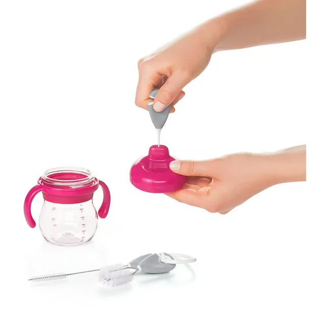 Oxo Tot Cleaning Set For Straw & Sippy Cup Gray Oxo Tot Yallatoys
