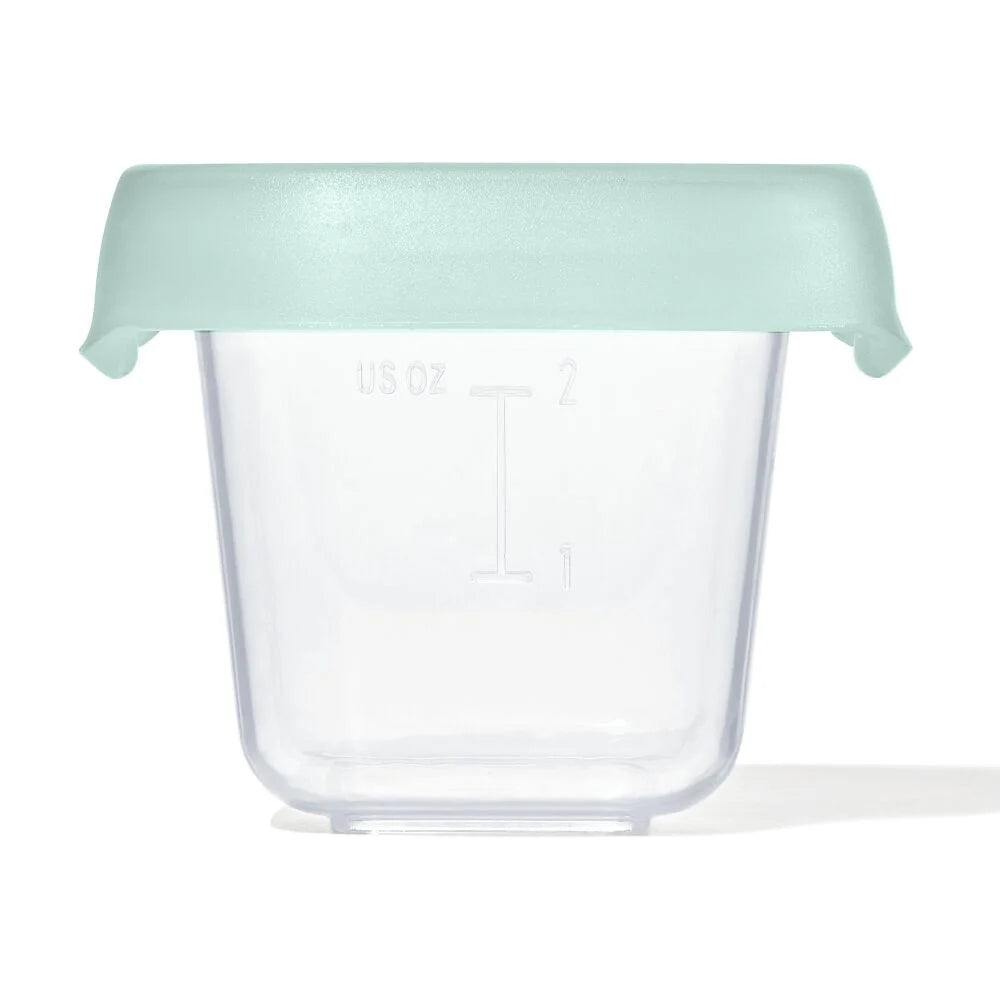 Oxo Tot Baby Blocks Food Storage Containers (2 oz)  Opal Oxo Tot Yallatoys