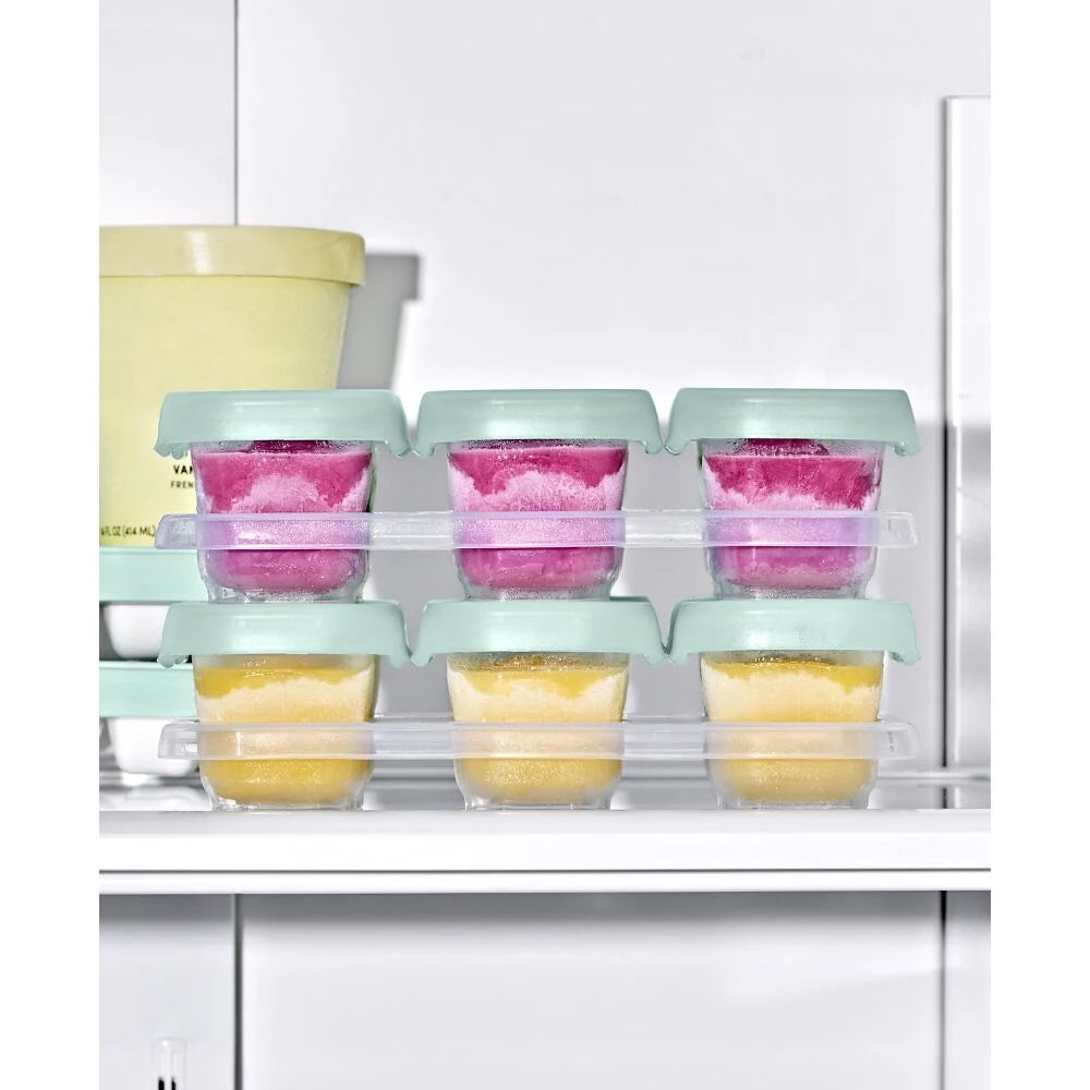 Oxo Tot Baby Blocks Food Storage Containers (2 oz)  Opal Oxo Tot Yallatoys