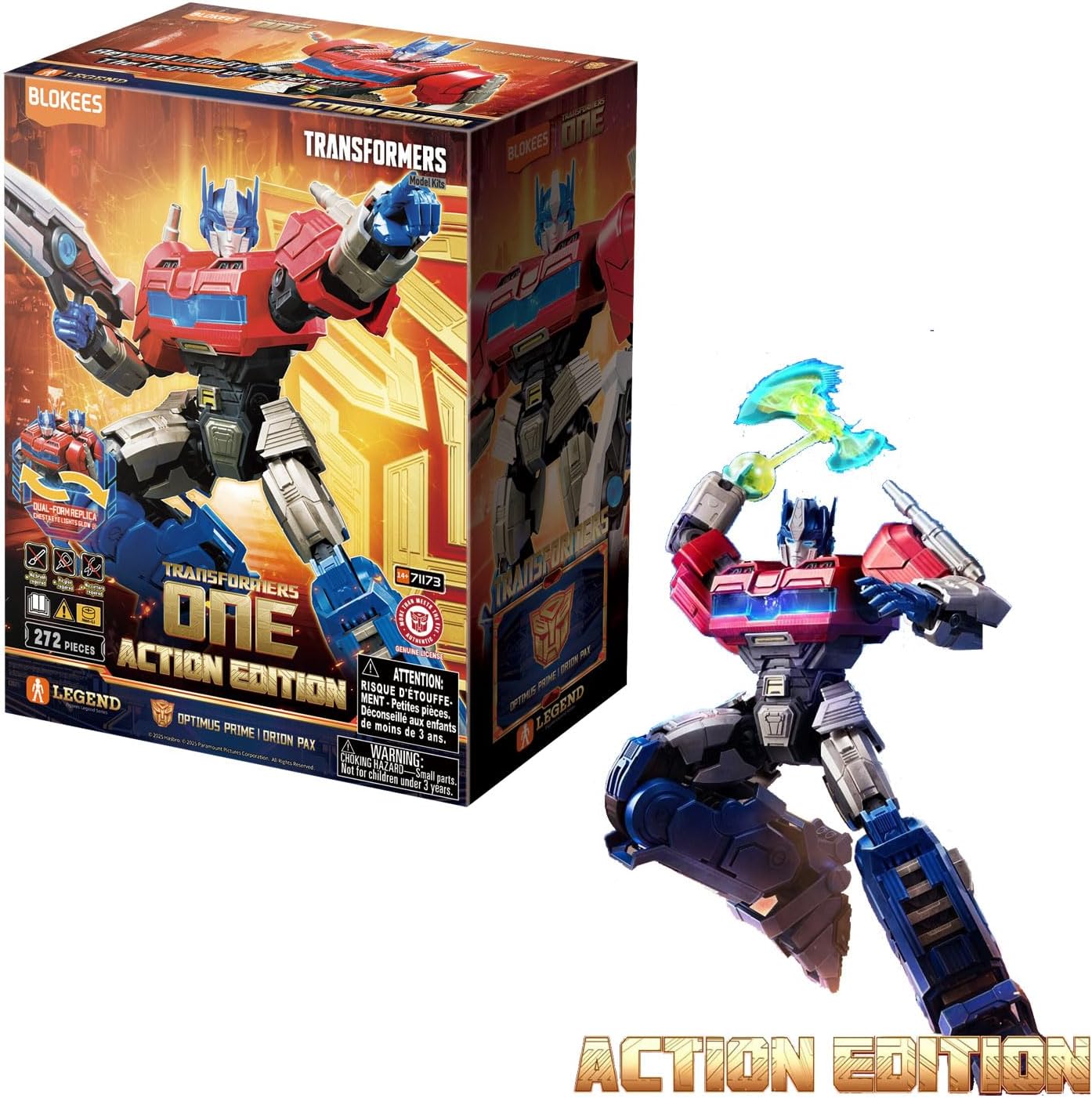 Optimus Prime Action Edition Figure