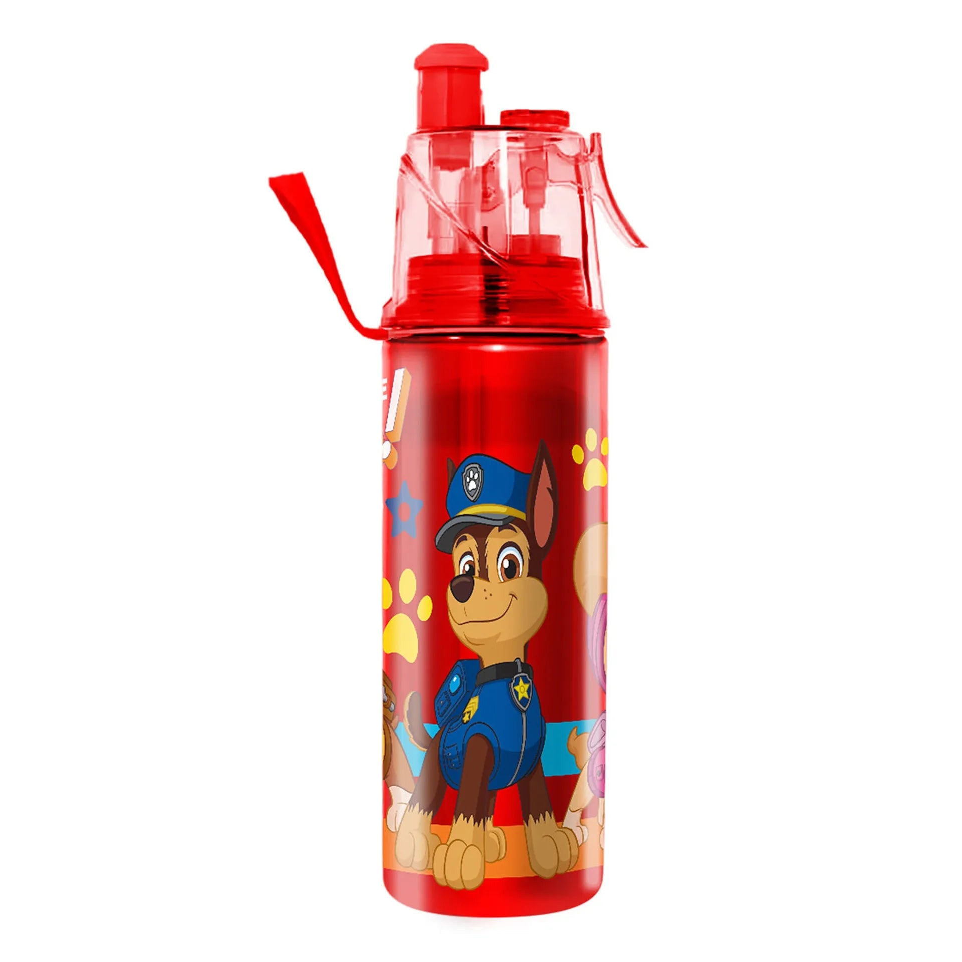 Paw Patrol Transparent Water Bottle 600ml