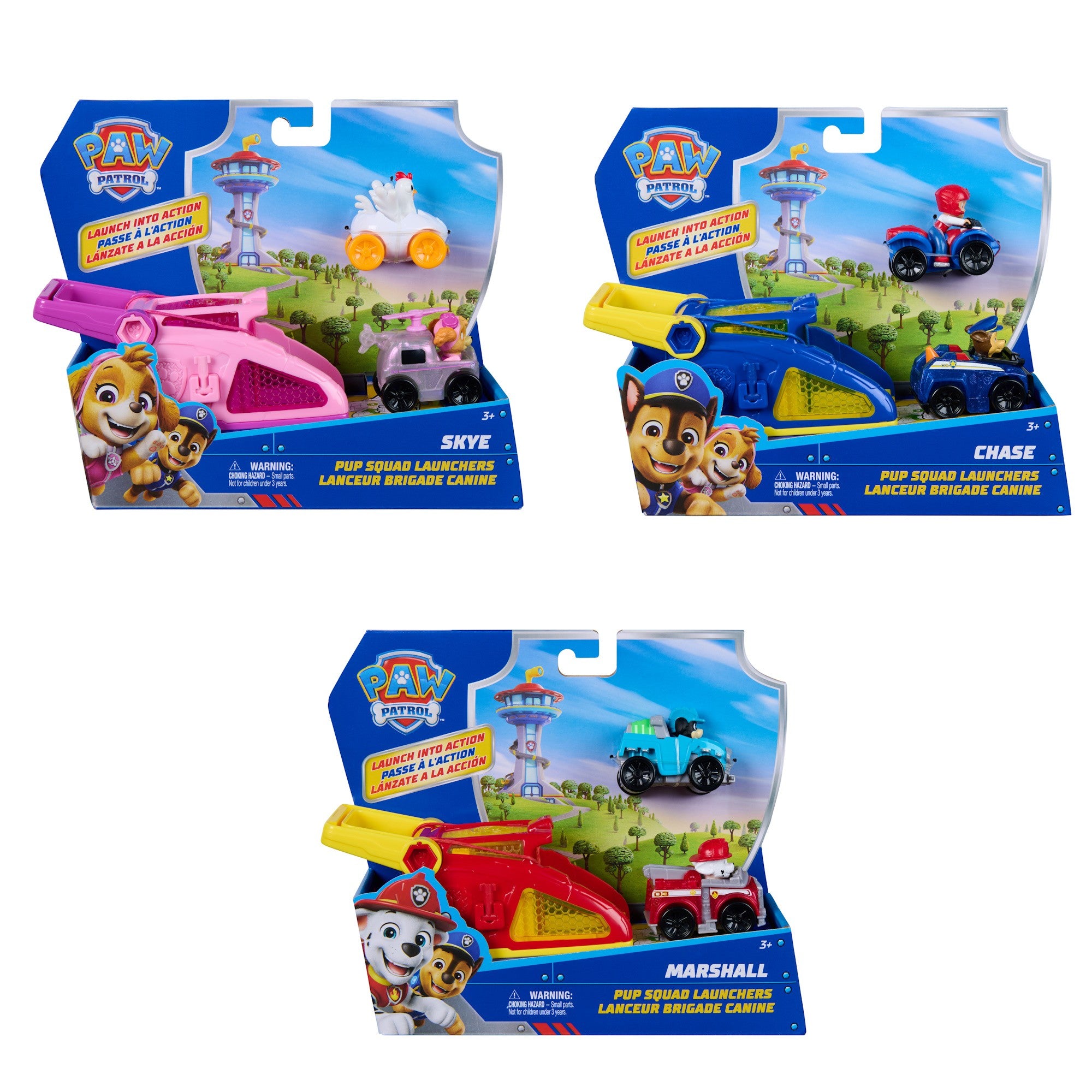 PAW Patrol Pup Squad Launchers Assorted Paw Patrol Yallatoys