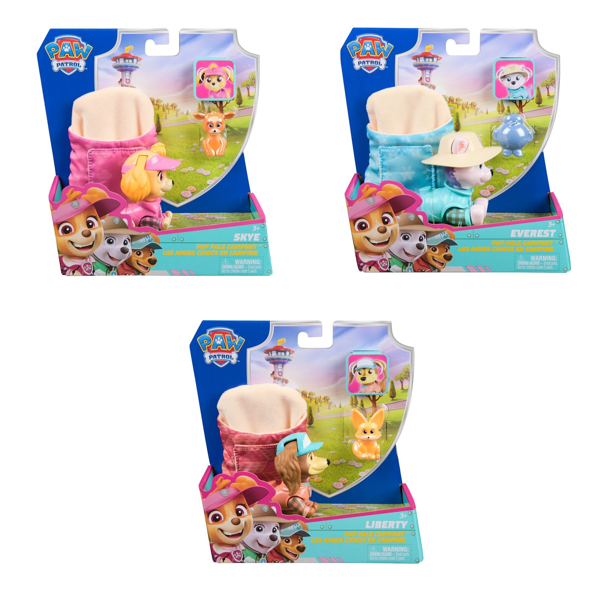 Paw Patrol Skyes Camping Figures Assorted Paw Patrol Yallatoys