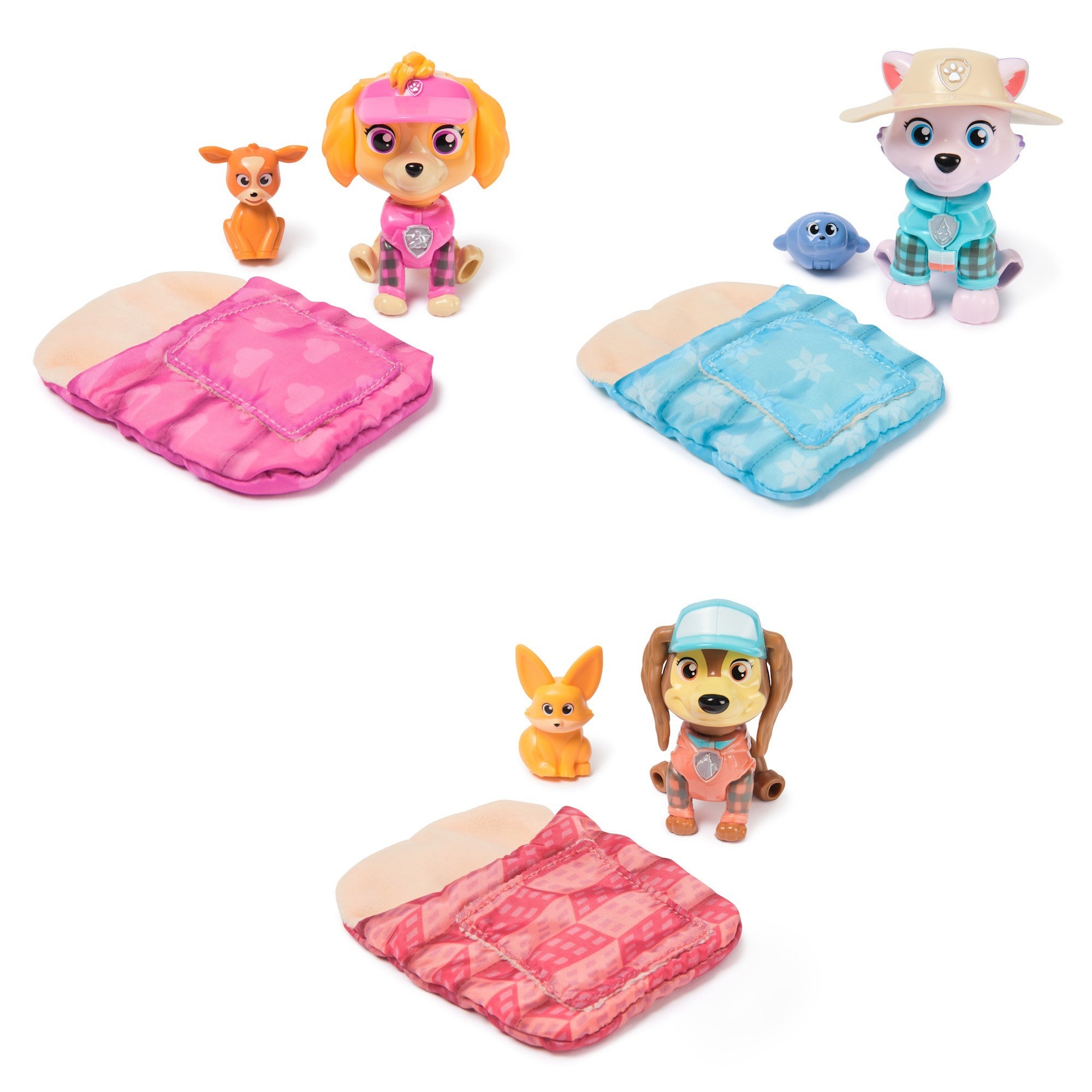 Paw Patrol Skyes Camping Figures Assorted Paw Patrol Yallatoys