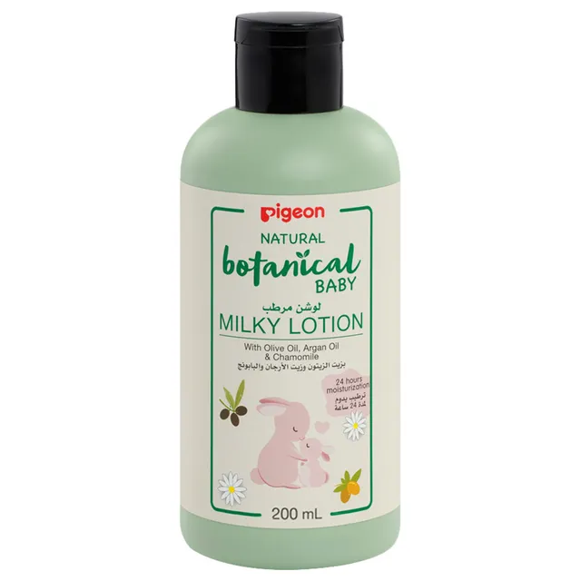 Pigeon Natural Botanical Baby Milky Lotion 200ml Pigeon Yallatoys