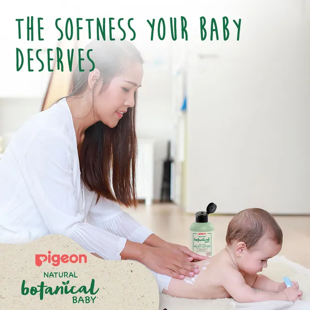 Pigeon Natural Botanical Baby Milky Lotion 200ml Pigeon Yallatoys