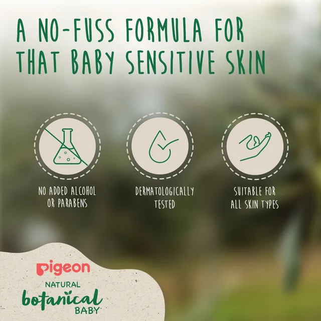 Pigeon Natural Botanical Baby Milky Lotion 200ml Pigeon Yallatoys