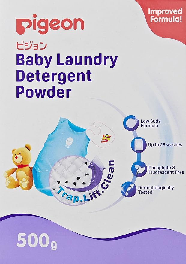 Pigeon Baby Laundry Detergent Powder 500g Pigeon Yallatoys