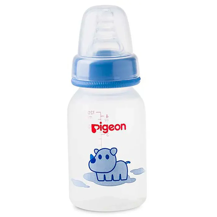 Pigeon Plastic Bottle Sn 120 Ml Animals Assorted Designs (Sold Separately Subjected to Availability) Pigeon Yallatoys