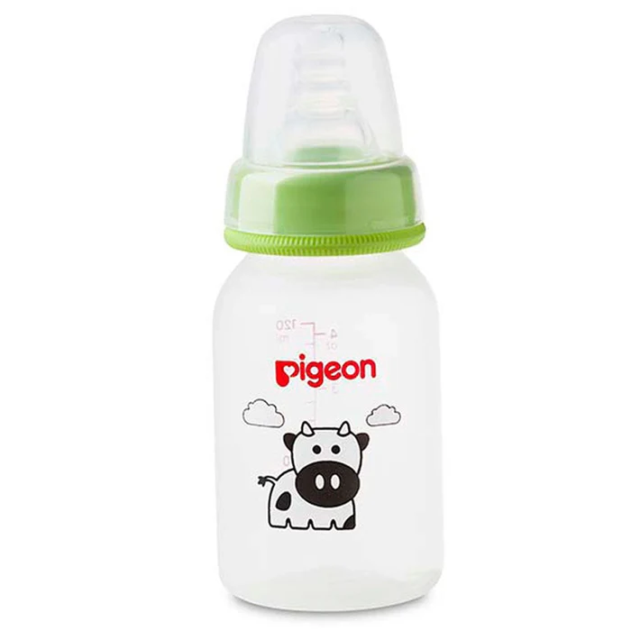 Pigeon Plastic Bottle Sn 120 Ml Animals Assorted Designs (Sold Separately Subjected to Availability) Pigeon Yallatoys