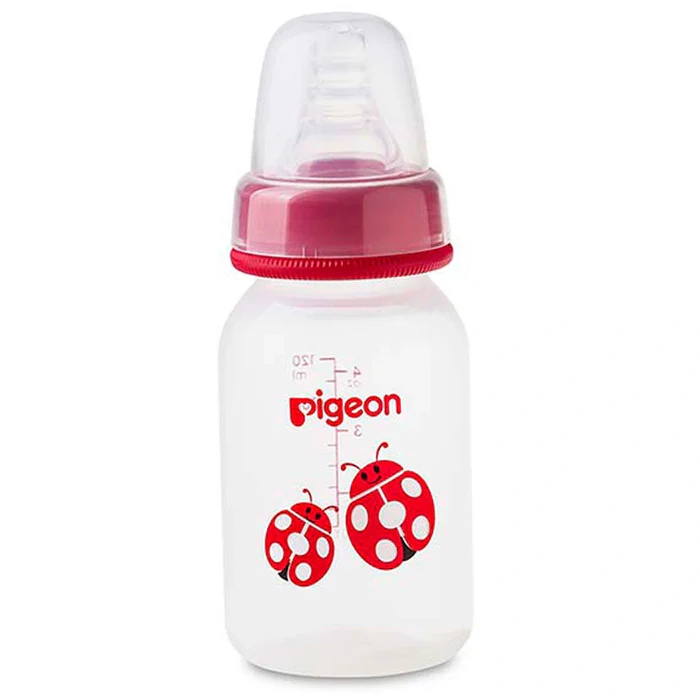 Pigeon Plastic Bottle Sn 120 Ml Animals Assorted Designs (Sold Separately Subjected to Availability) Pigeon Yallatoys
