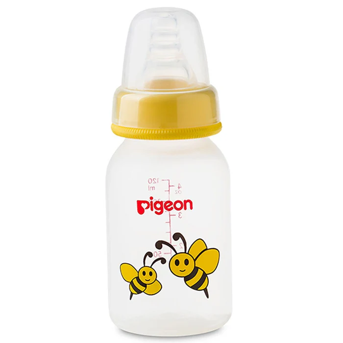 Pigeon Plastic Bottle Sn 120 Ml Animals Assorted Designs (Sold Separately Subjected to Availability) Pigeon Yallatoys