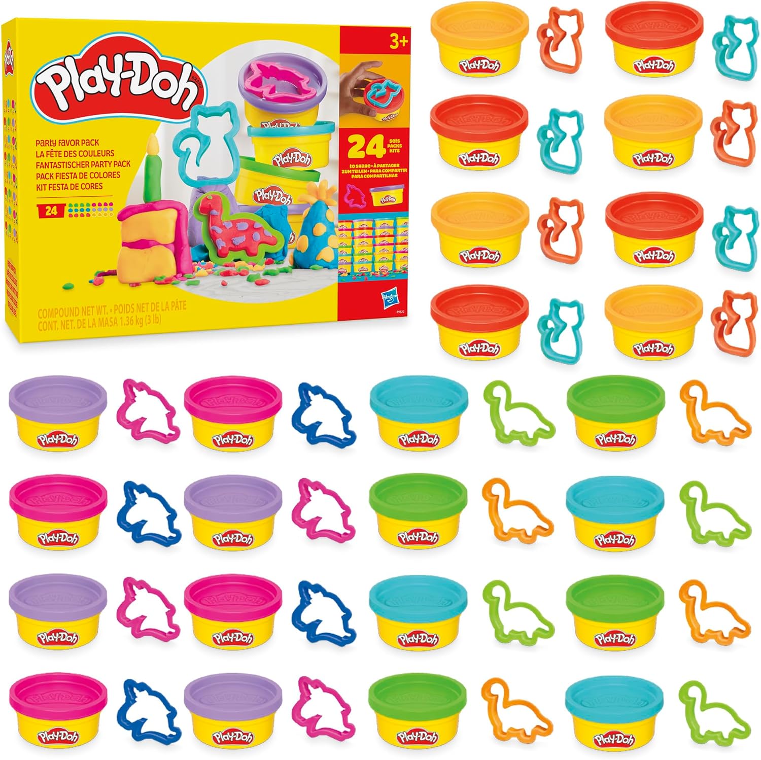 Playdoh Party Favor Pack 24