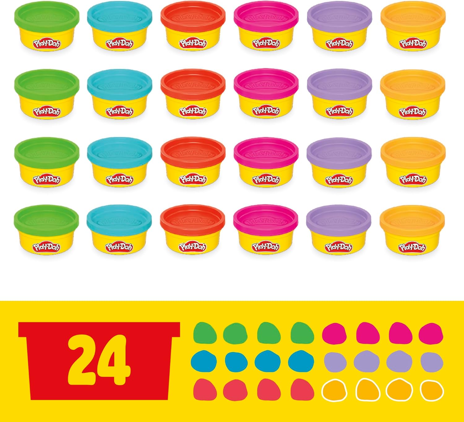Playdoh Party Favor Pack 24