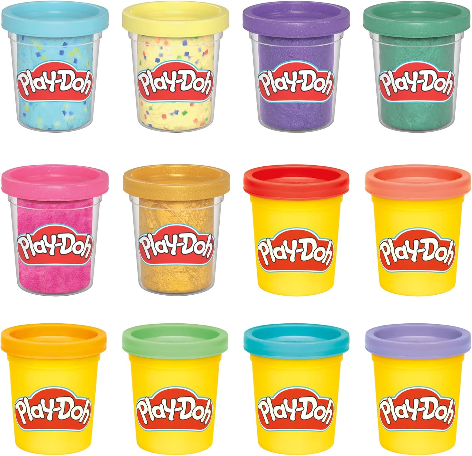 Playdoh 12 Pack Celebration Compound