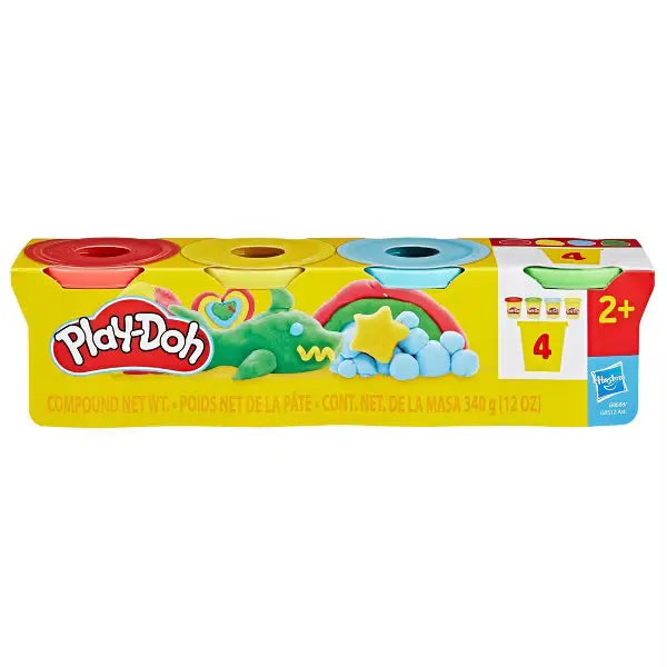 Play Doh Classic 4 Pack Compound Playdoh Yallatoys